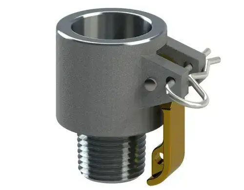 1/2" Type B Cam & Groove Coupler x Male NPT U-Tite Aluminum (2 / Pkg.) Special Discount
