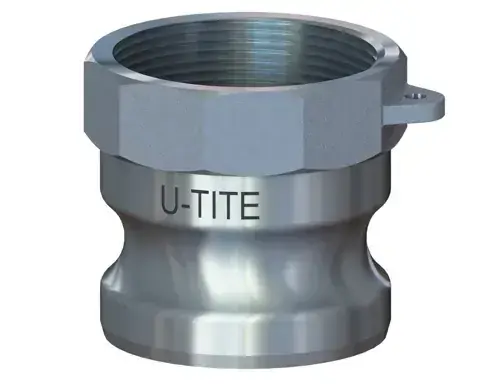 4" Type A Cam & Groove Adapter x Female NPT U-Tite Aluminum Special Discount