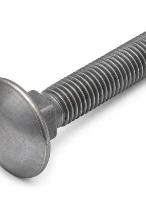 Trending 10-24 X 3" Carriage Bolts Fully Threaded A307 Grade A Plain Steel (300 / Pkg.)