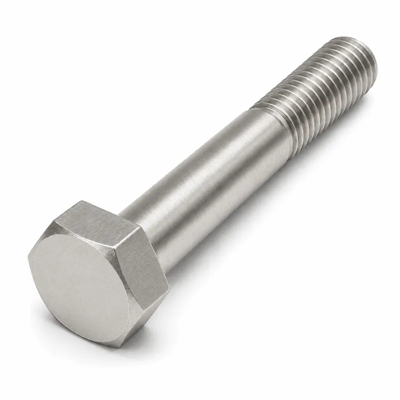 1-1/4-7 X 5-1/2" Heavy Hex Cap Screws 18/8 Stainless Steel Partially Threaded (2 / Pkg.) Flash Sale