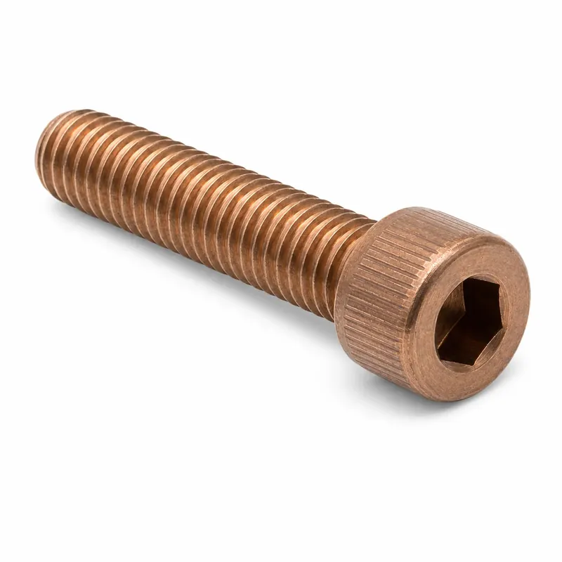 Buy Online 1/4-20 X 1-1/2" Socket Cap Screws Hex Socket Drive Partially Threaded Silicon Bronze (100 / Pkg.)
