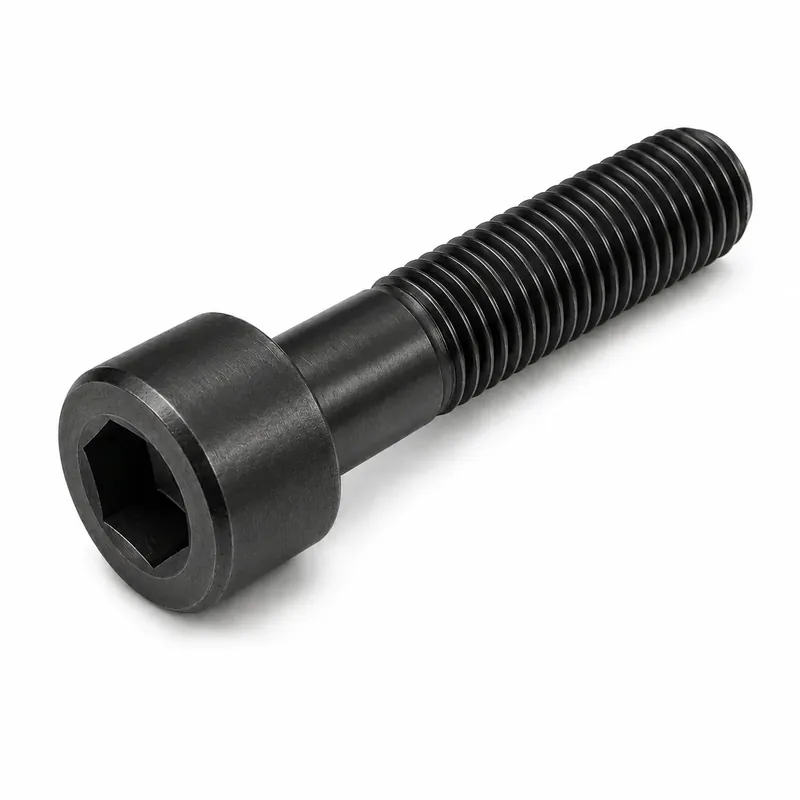Cheap 1/2-13 X 8" Socket Cap Screws Hex Socket Drive Nylon Patch Partially Threaded Alloy Steel Thermal Black Oxide (10 / Pkg.)