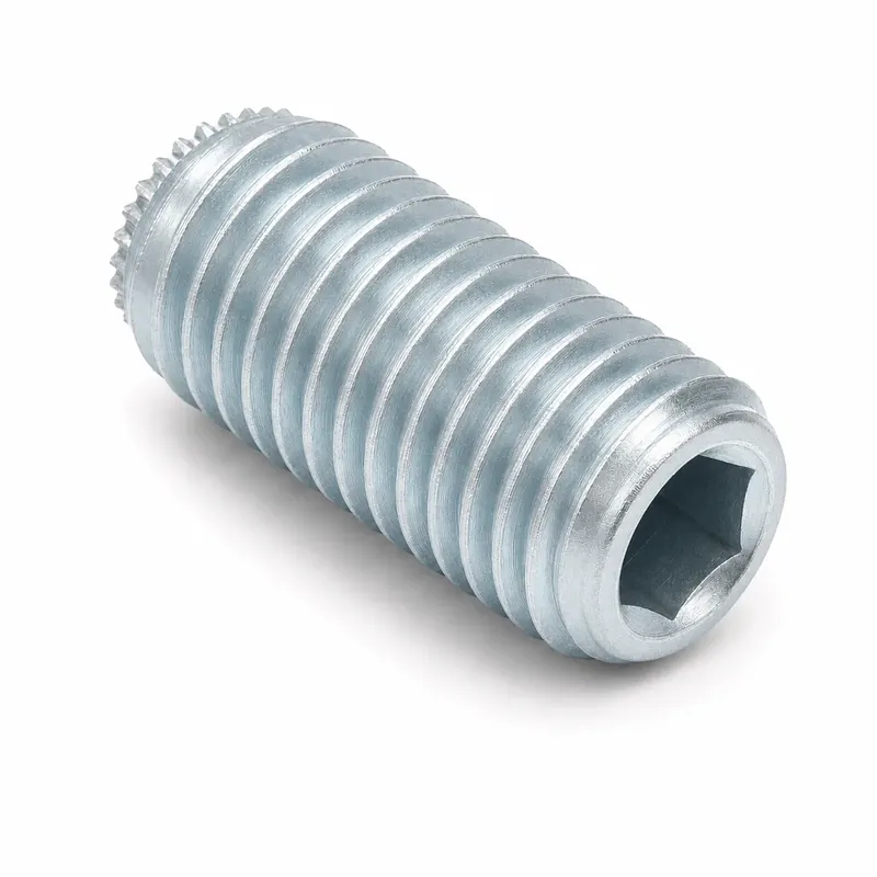 Shop Now 1/4-20 X 1/4" Knurled Cup Point Socket Set Screws Alloy Steel Zinc Plated (100 / Pkg.)