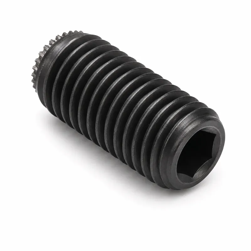 Discount M5 X 8mm Knurled Cup Point Socket Set Screws Alloy Steel (100 / Pkg.)