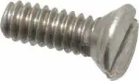 6-32 X 2-1/4" Flat Head Machine Screws Slotted Drive Plain Steel (400 / Pkg.) Affordable