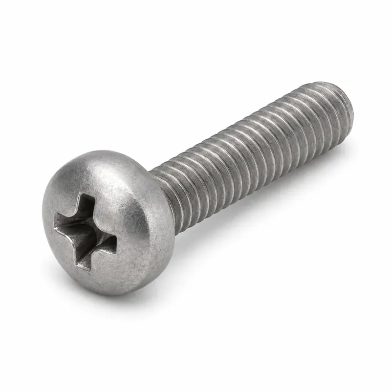 6-32 X 1-1/4" Pan Head Machine Screws Phillips Drive Plain Steel (600 / Pkg.) Special Discount