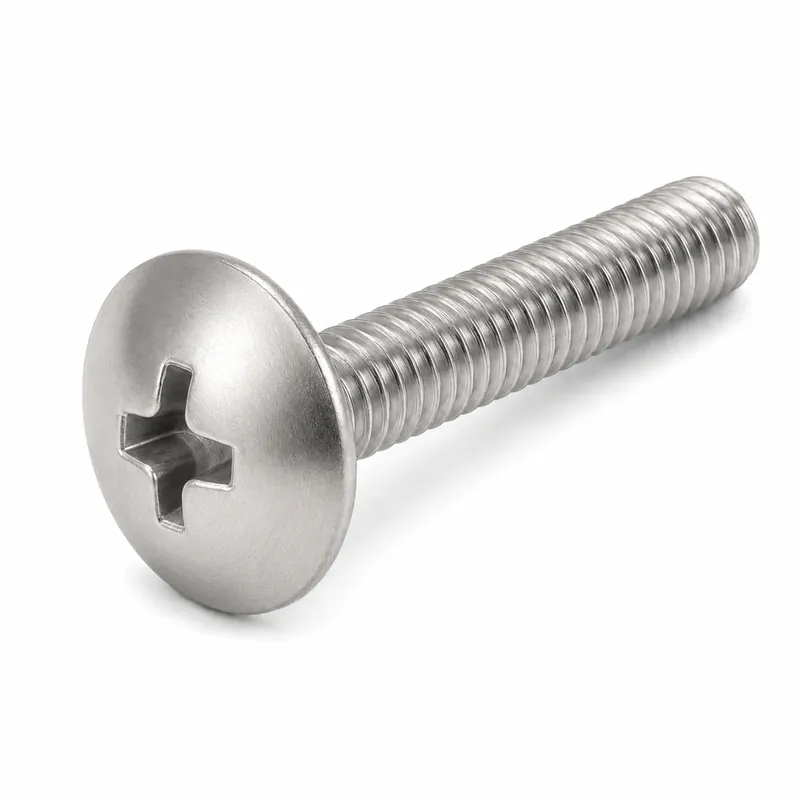 10-32 X 3/4" Truss Head Machine Screws Phillips Drive Plain Steel (400 / Pkg.) Same Day Shipping