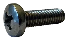 M2.5-0.45 X 30mm Pan Head Machine Screws Phillips Drive 18/8 Stainless Steel (300 / Pkg.) Time-Limited