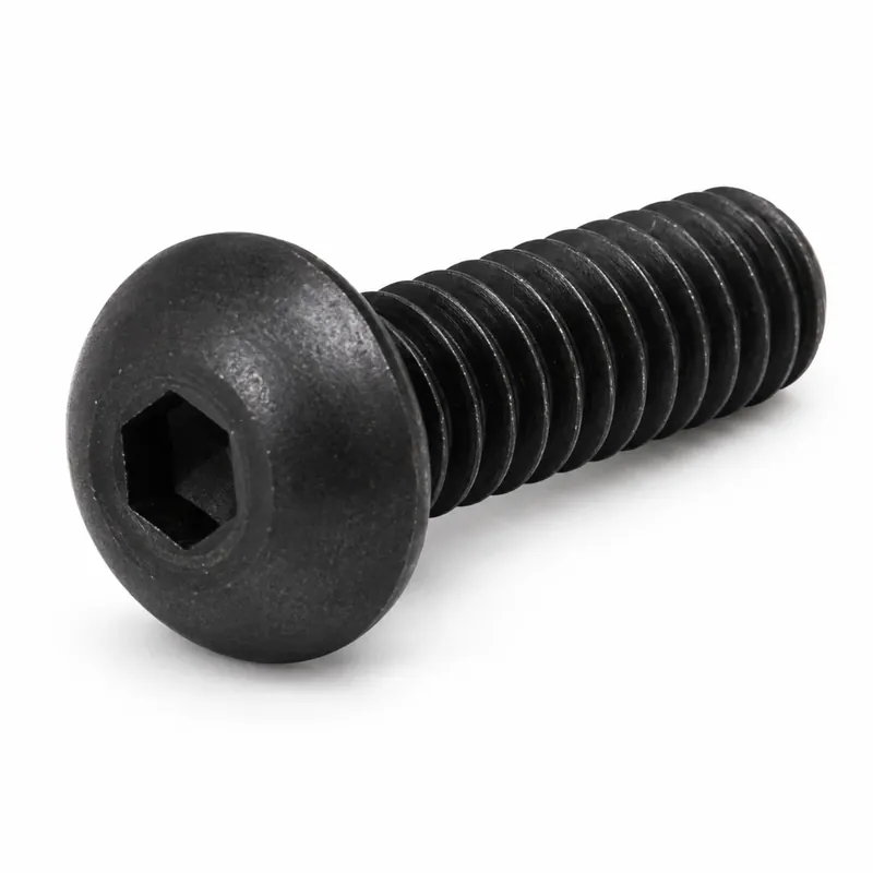Latest HOLO-KROME 64006 4-40 X 1/2" Socket Cap Screws Button Head Hex Socket Drive Alloy Steel Thermal Black Oxide (100 / Pkg.)