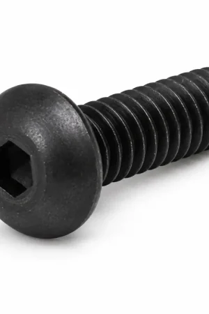 Fan Favorite HOLO-KROME 640010460 6-32 X 3/4" Socket Cap Screws Button Head Hex Socket Drive Alloy Steel Thermal Black Oxide (50 / Pkg.)