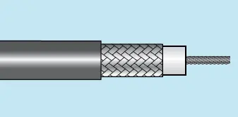 Alpha Essentials Coaxial RG-59B/U 75 Ohm Cable - Braid Shield - 23 AWG - Black - 1700V - 1000 ft - 9159 BK001 Special Discount