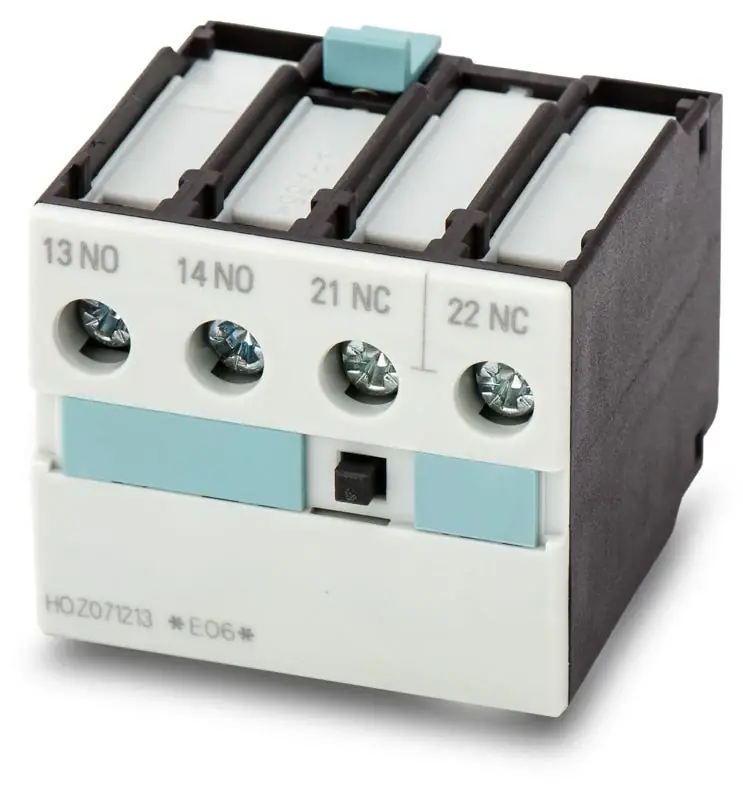 Siemens 3RH1921-1LA11 Auxiliary Switch Block Flash Sale