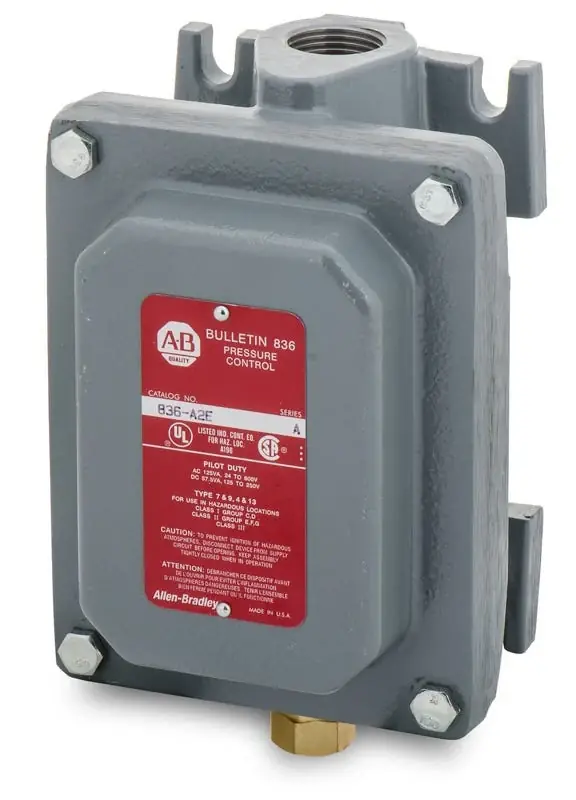 Allen-Bradley 836-A2E Pressure Switch Genuine