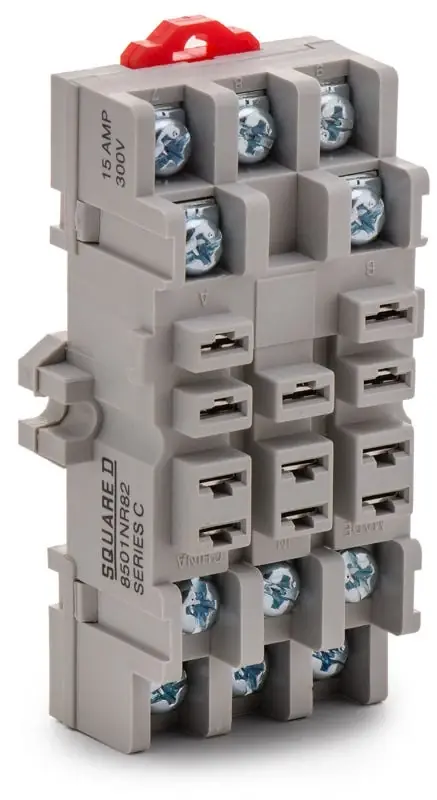 Square D 8501NR82 Relay Socket Same Day Shipping