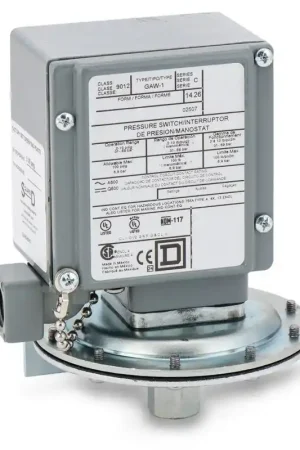 Telemecanique 9012GAW1 Pressure Switch Must Have