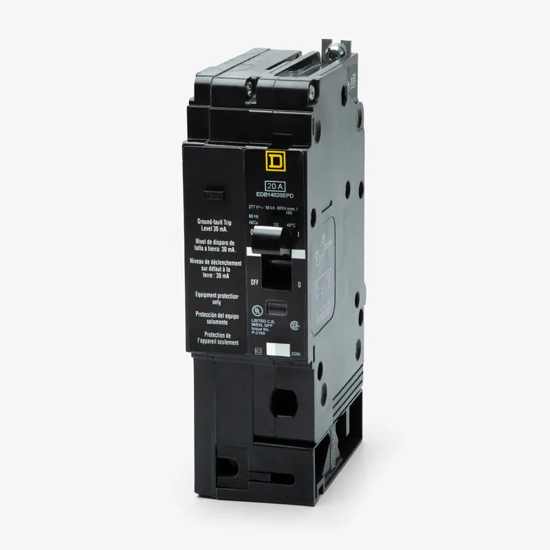 Square D EDB14020EPD - 20A GFEP Miniature Circuit Breaker Budget