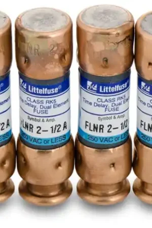 Crafted Littelfuse FLNR-02-5 Dual Element Time Delay Fuse