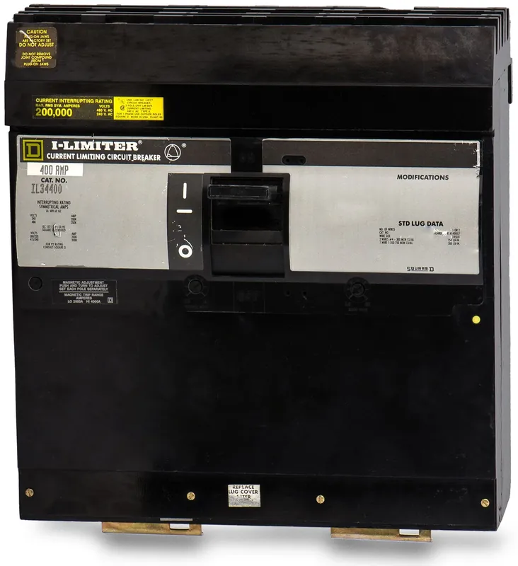 Square D IL34400 - 400A 3 Pole Molded Case Circuit Breaker Reduced Price