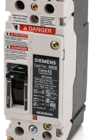 Clearance Siemens NEB2B090B - 90A 2 Pole Molded Case Circuit Breaker