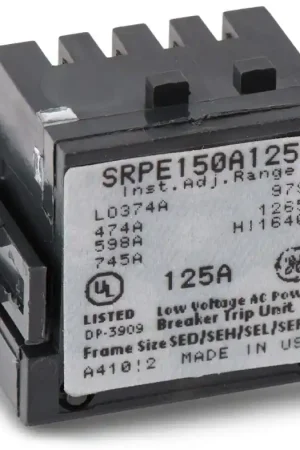 Luxury General Electric SRPE150A125 Rating Plug