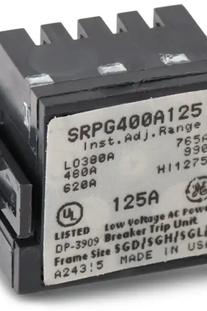 Free Returns General Electric SRPG400A125 Rating Plug