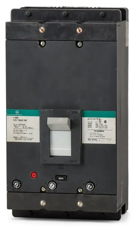 Best Choice ABB / General Electric THKM836500 - 500A 3 Pole Molded Case Circuit Breaker