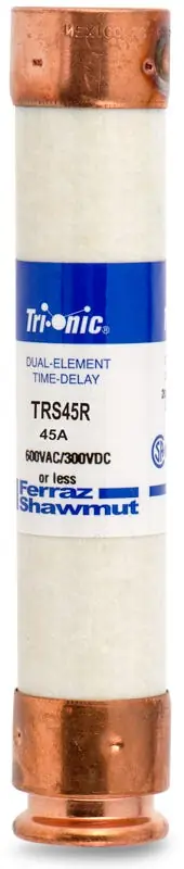 Mersen/Ferraz Shawmut TRS45R Time Delay Fuse Time-Limited
