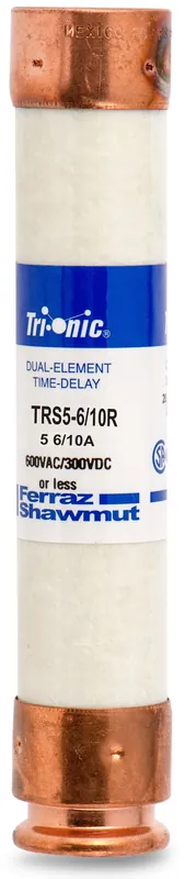 Mersen/Ferraz Shawmut TRS5-6-10R Time Delay Fuse Seasonal Sale