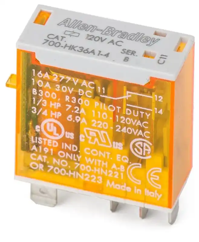 Allen-Bradley 700-HK36A1-4 General Purpose Slim Line Relay Top Rated