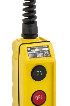 Schneider Electric 9001BW94Y Push Button Pendant Station Top Rated