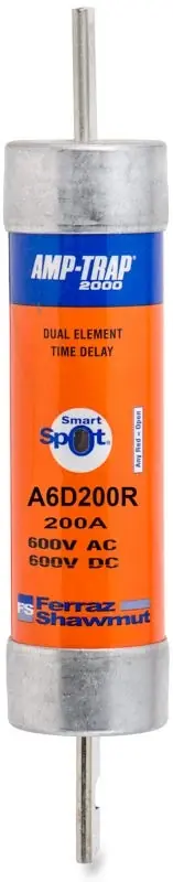 Mersen/Ferraz Shawmut A6D200R Time Delay Fuse Fast Shipping