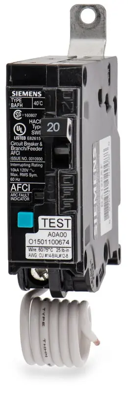 Siemens B120AFH - 20A AFCI Molded Case Circuit Breaker Factory Price
