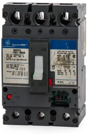 Must Have ABB / General Electric SEDA24AT0100 - 100A 2 Pole Molded Case Circuit Breaker