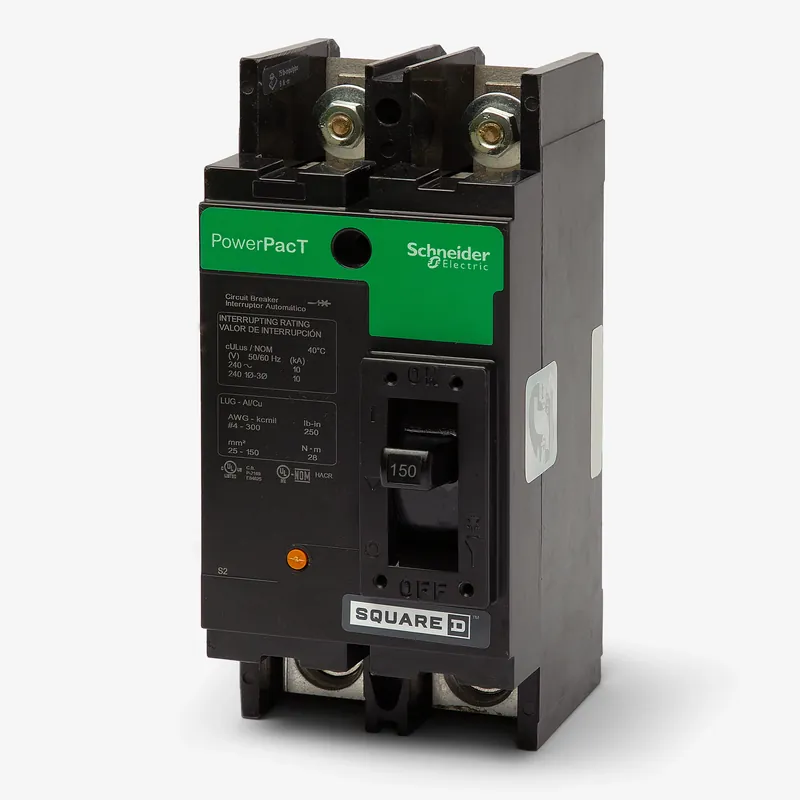 Schneider Electric QDP22150TM - 150A 2 Pole Molded Case Circuit Breaker Direct From Factory