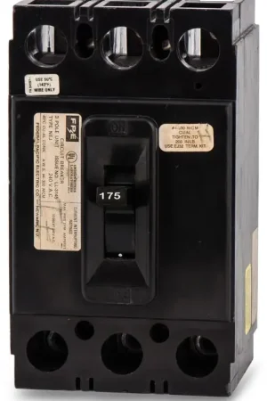 Federal Pacific NEJ231175 - 175A 3 Pole Molded Case Circuit Breaker Exclusive Offer