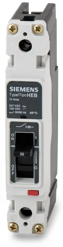 Trending Siemens HEB1B030B - 30A 1 Pole Molded Case Circuit Breaker