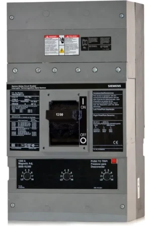 Buy Today Siemens HNXD63B120 - 1200A 3 Pole Molded Case Circuit Breaker