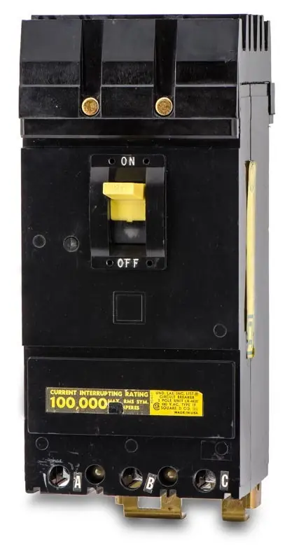 Square D IF34020 - 20A 3 Pole Molded Case Circuit Breaker Crafted