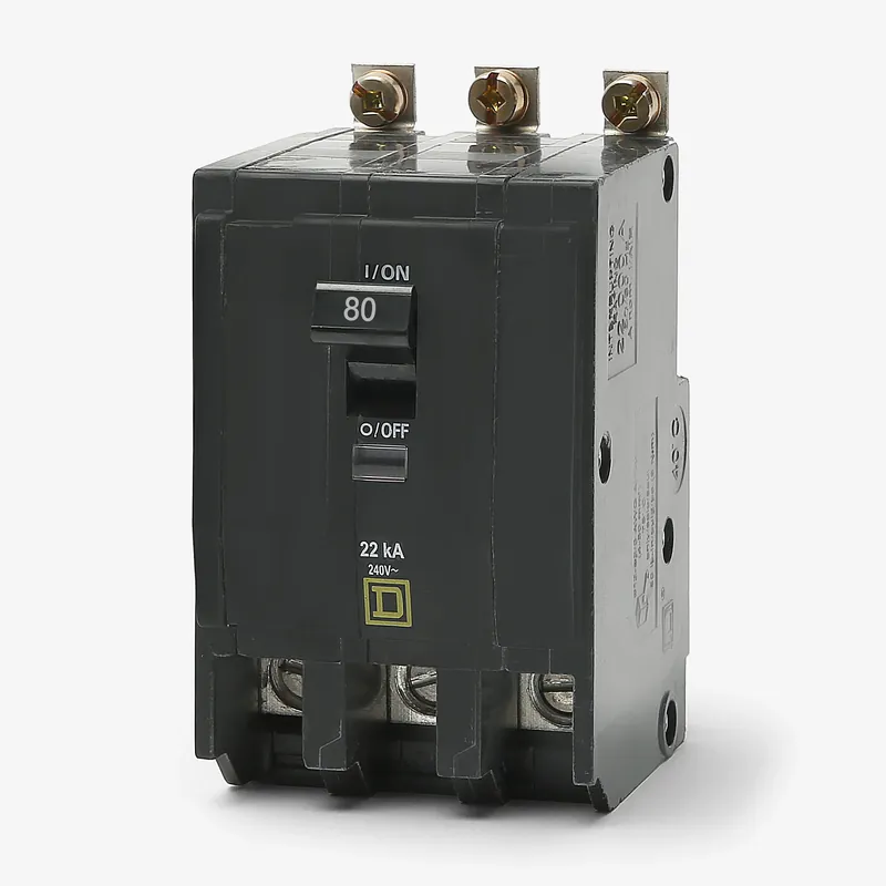 Mega Sale Square D QOB380VH - 80A 3 Pole Miniature Circuit Breaker