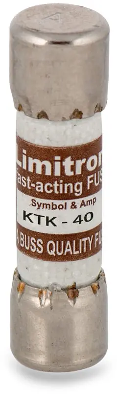 Eaton Bussmann KTK-40 Fast Acting Fuse Certified