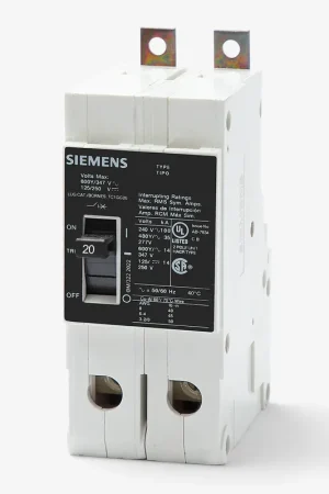 Factory Price Siemens NGB2B020B - 20A 2 Pole Molded Case Circuit Breaker