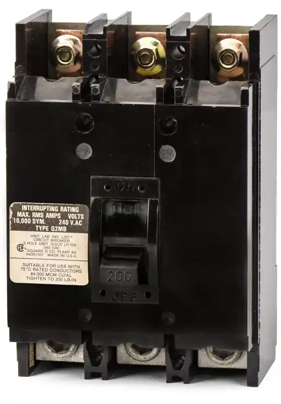Holiday Sale Square D Q2M3200MB - 200A 3 Pole Molded Case Circuit Breaker