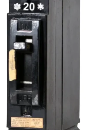 Affordable ABB / General Electric TEF113020 - 20A 1 Pole Molded Case Circuit Breaker
