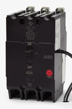 ABB / General Electric TEY340ST12 - 40A 3 Pole Miniature Circuit Breaker Express Delivery
