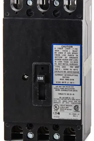 Eaton / Cutler-Hammer CHH3150H4X - 150A 3 Pole Molded Case Circuit Breaker Bargain