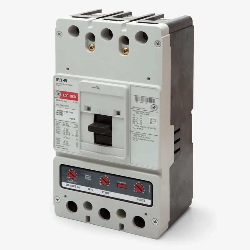 Eaton / Cutler-Hammer KDC3225 - 225A 3 Pole Molded Case Circuit Breaker High Quality