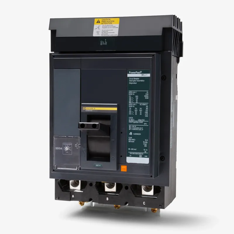 Square D MJA36500 - 500A 3 Pole Molded Case Circuit Breaker Certified