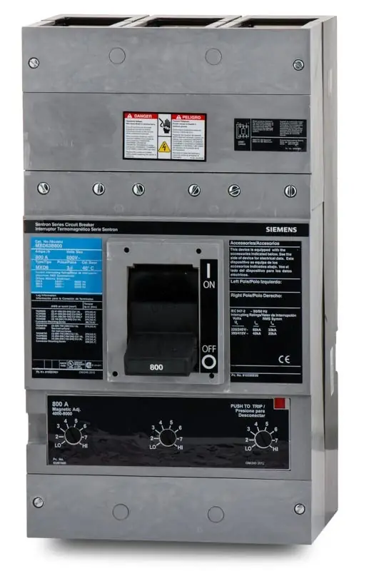 Siemens MXD63L800 - 800A 3 Pole Motor Circuit Protector Hassle-Free Returns