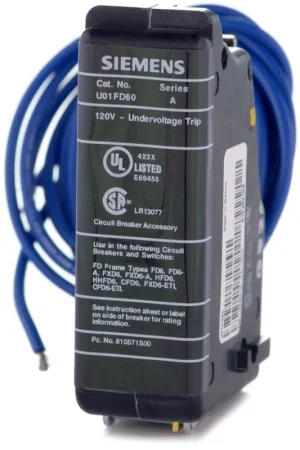 Siemens U01FD60 Under Voltage Release Super Sale