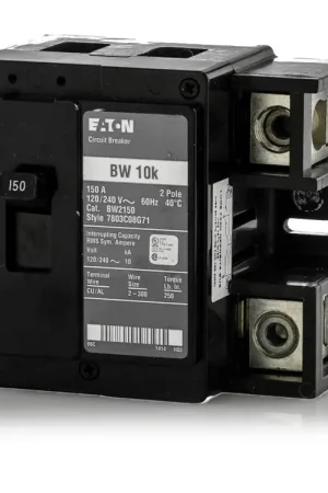 Eaton / Cutler-Hammer BW2150 - 150A 2 Pole Molded Case Circuit Breaker Grab Now